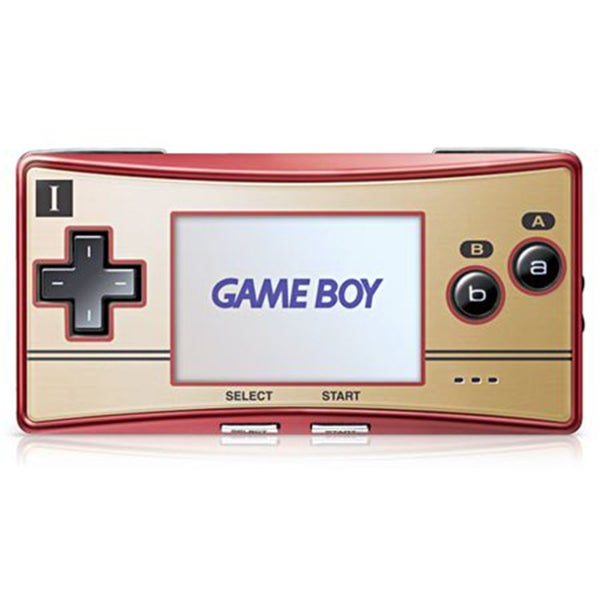 Nintendo Game Boy Micro Famicom 20th anniversary and games discount bundle